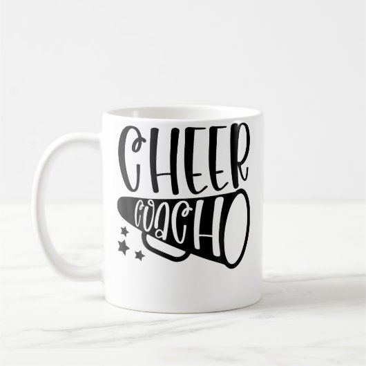 Jubel-Trainer Cheerleading-Trainer Kaffeetasse (Links)