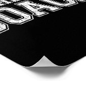 Jubel Trainer Cheerleading Trainer Team Tee Poster (Ecke)