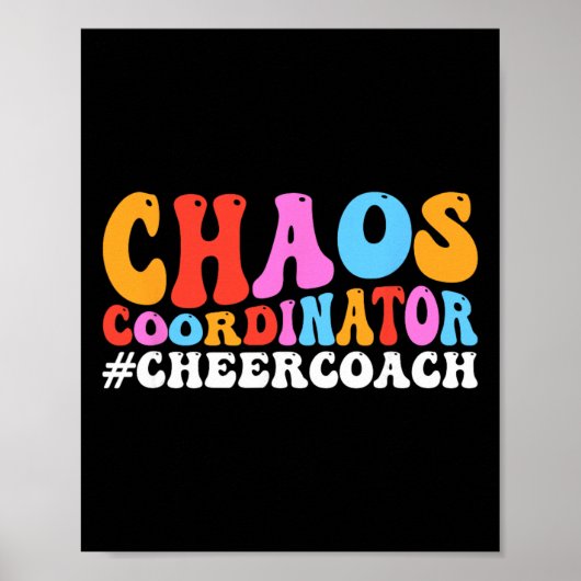 Jubel-Trainer Groovy Cheerleading-Trainer Poster (Vorne)