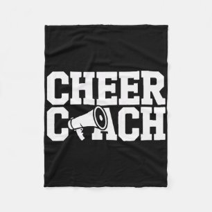 Jubel-Trainer Gruppenleiter Cheerleading Mentor Fleecedecke