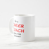 Jubel-Trainer Kaffeetasse (Vorderseite Links)