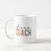 Jubel-Trainer Leopard Cheerleading-Requisiten Nied Kaffeetasse (Links)