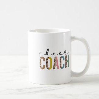 Jubel-Trainer Leopard Cheerleading-Requisiten Nied Kaffeetasse