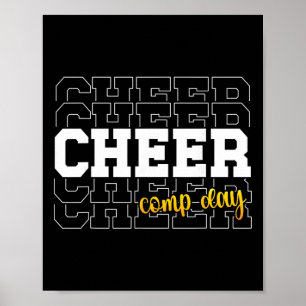 Jubel-Wettbewerb Tag Cheerleading-Wettbewerb Tag C Poster