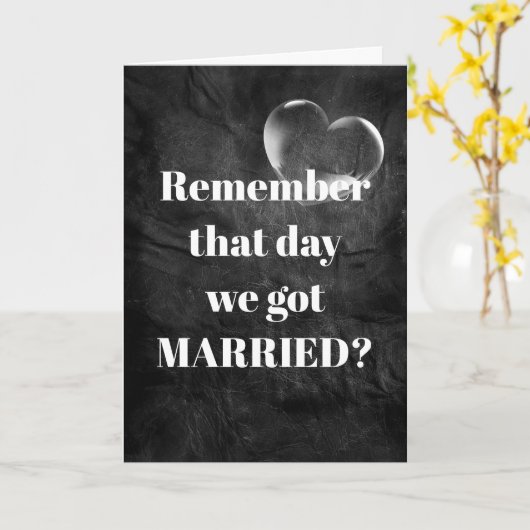 Jubelherz auf Leder Karte (Gelbe Blume)