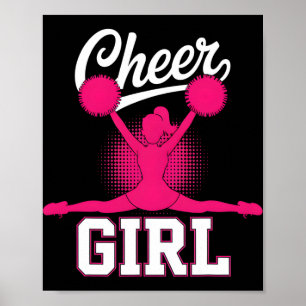 Jubelmädchen Cheerleading Cheerleader _1 Poster