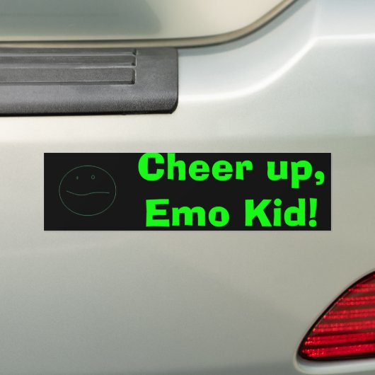 Jubeln Sie oben, Emo Kind zu! Autoaufkleber (Auf Auto)