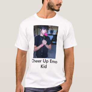 Jubeln Sie oben Emo Kind zu T-Shirt