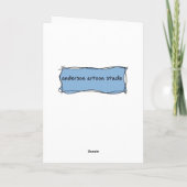 Jubeln Sie oben Ihnen elende alte Karte (Rückseite)