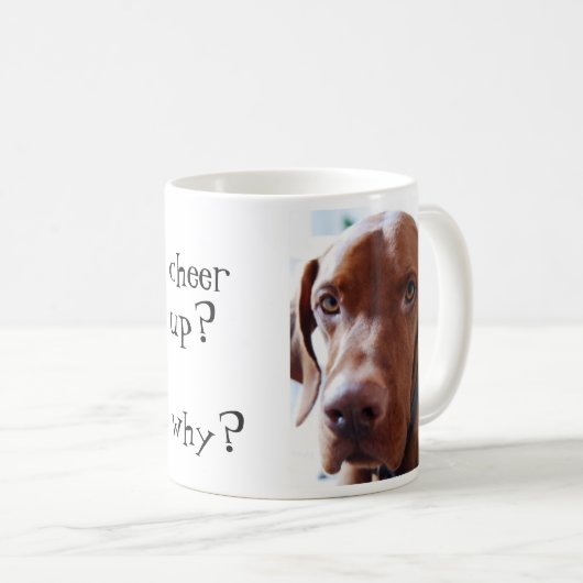 jubeln Sie oben zu? warum? Kaffeetasse (VorderseiteRechts)