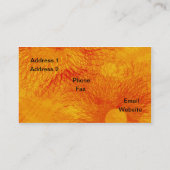 jubelnde Menschenmengen Visitenkarte (Rückseite)