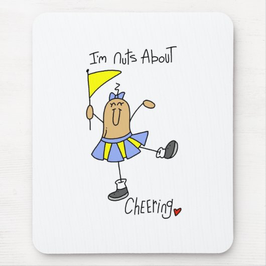 Jubelnde Nuss Mousepad (Vorne)