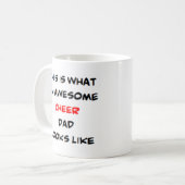 jubelnder Vater, phantastisch Kaffeetasse (Vorderseite Links)