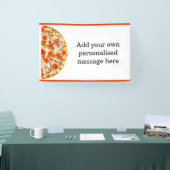 Jubelpizza Banner (Messe)