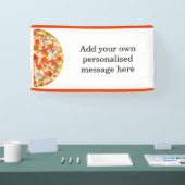 Jubelpizza Banner (Messe)