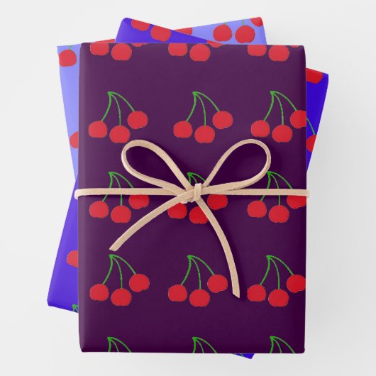 Jubilant Multi-Pack Packpapier (3 Blätter) Geschenkpapier Set (Beispiel)