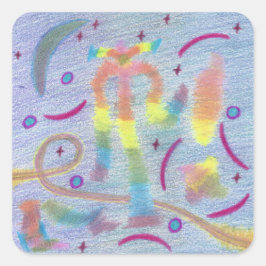 Jubilant Nights Under the Moon Stickers