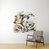 Jubilant Oceanic Waltz Wandteppich (Beispiel)