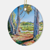 Jubilate Deo - Keramik Ornament (Links)