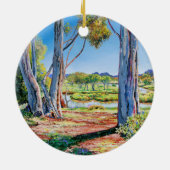 Jubilate Deo - Keramik Ornament (Hinten)