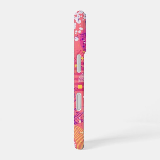 Jubilation: Maximalist Art iPhone 16 Hülle (Rechte Seite)