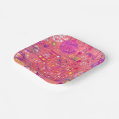 Jubilation: Maximalist Art Pappteller (Gewinkelt)