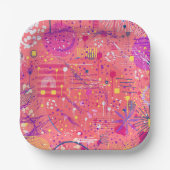 Jubilation: Maximalist Art Pappteller (Vorderseite)