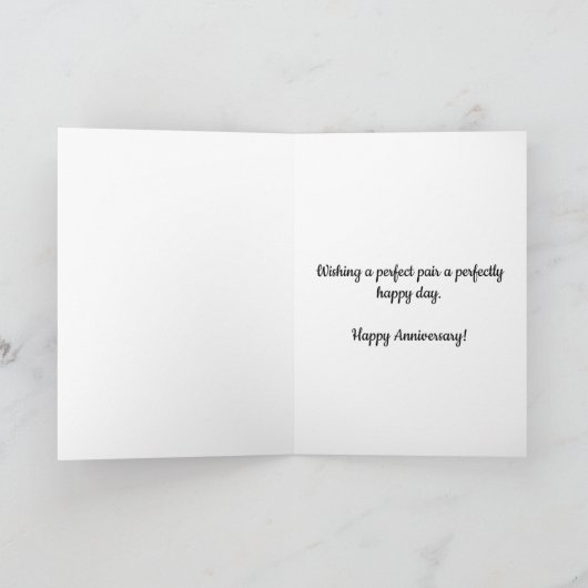 Jubiläum 13 Foto Collage Schwarz und Weiß Karte (Innenseite)