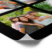 Jubiläum 41 FotoCollage Benutzerdefinierter Text u Poster (Ecke)