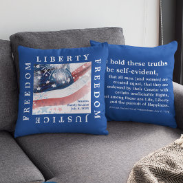 Jubiläum 4. Juli: Gedenkkissen Kissen