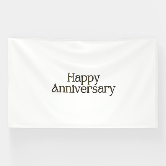 Jubiläum 6x10 Vinyl Banner (Horizontal)