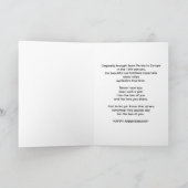 Jubiläum, 8. Jubiläum, Red Rubra Tulips Karte (Innenseite)