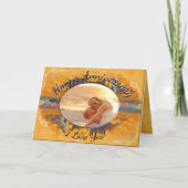 Jubiläum Abstrakt Sunset 0612 Karte (Vorderseite)