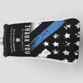 Jubiläum Blue Line Polizeischutz Golf Headcover (Vorderseite)