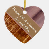 Jubiläum, Bronze und Töpferei Keramik Ornament (Vorne)