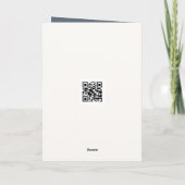 Jubiläum Cat and Bird Karte (Rückseite)