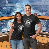 Jubiläum Cruise Black Personalize T - Shirt