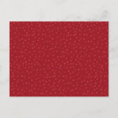 Jubiläum der 40. Ruby Hochzeit ändern Ankündigungspostkarte (Rückseite)