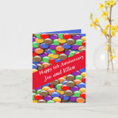 Jubiläum der 6. Hochzeit Karte (Gelbe Blume)