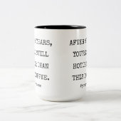 Jubiläum der 9. Potterie zum Jubiläum der Husband- Zweifarbige Tasse (Mittel)