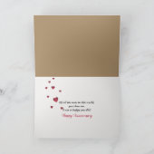 Jubiläum der Erdnüsse Karte (Innenseite)