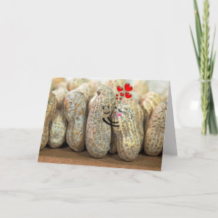 Jubiläum der Erdnüsse Karte