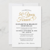 Jubiläum der Erneuerung in den JAHREN Einladung (Rückseite)