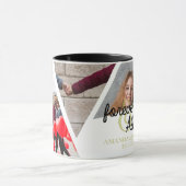 Jubiläum der Fotocollage für immer und immer Tasse (Zentrum)