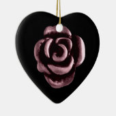 Jubiläum der gotischen Rose Keramik Ornament (Rechts)