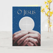 Jubiläum der Grusskarte der Priesterordination Karte (Gelbe Blume)