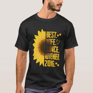 Jubiläum der Hochzeit - Ehefrau seit November T-Shirt