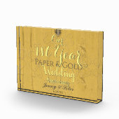 Jubiläum der Hochzeit Fotoblock (Rechts)