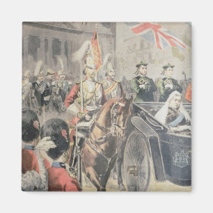 Jubiläum der Königin von England Magnet