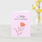 Jubiläum der Liebe "Eleganto Blooming Peony Blume" Karte (Gelbe Blume)